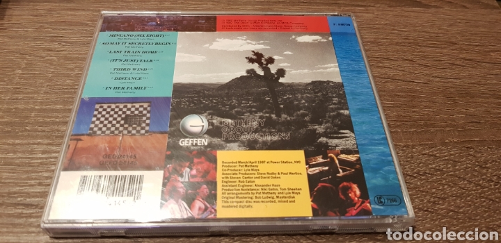 CDs de m&uacute;sica: PAT METHENY GROUP STILL LIFE TALKING CD ALBUM - Foto 2