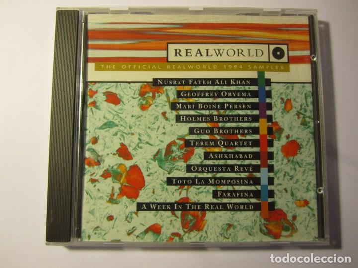 CDs de m&uacute;sica: cd realworld the official realworld 1994 sampler - Foto 1