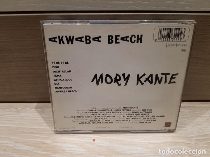 CDs de m&uacute;sica: CD MORY KANTE AKWABA BEACH - Foto 2