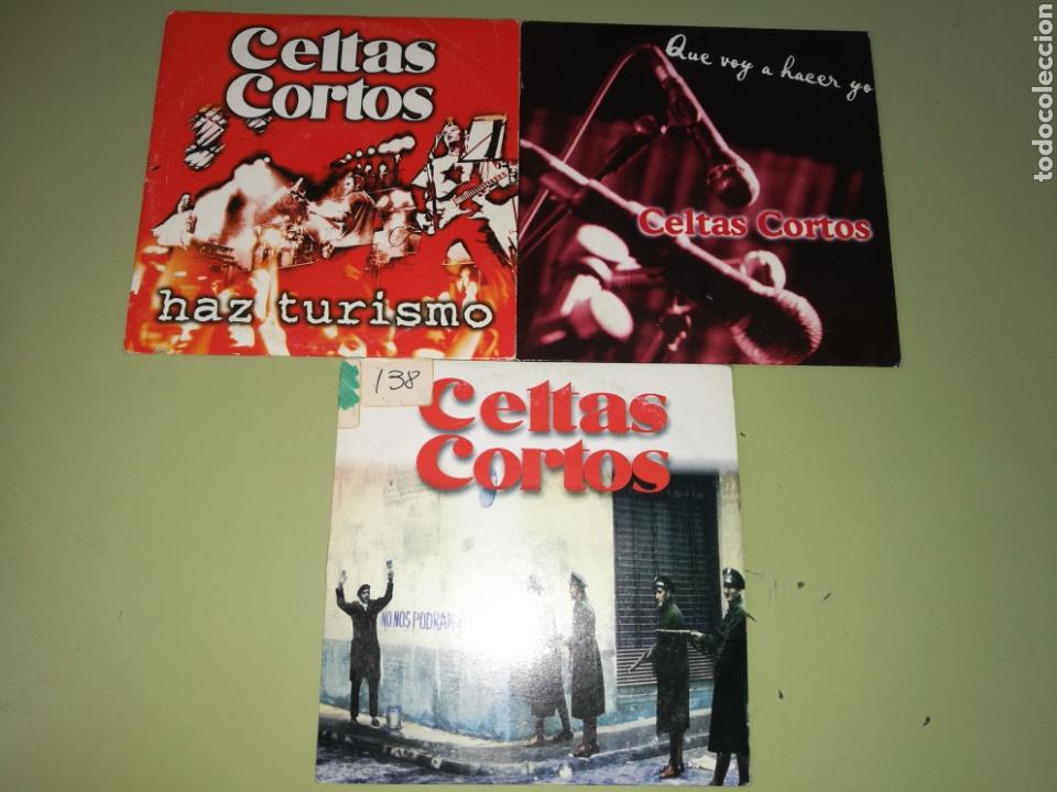 CDs de m&uacute;sica: Celtas Cortos Lote 3 CD single promocional - Foto 1