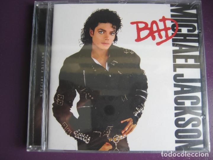 CDs de m&uacute;sica: MICHAEL JACKSON CD SONY 2001 - BAD + 3 TEMAS EXTRA - SIN ESTRENAR - Foto 1