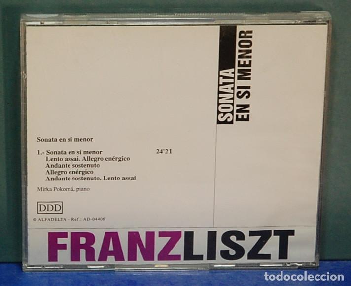 CDs de m&uacute;sica: Franz Liszt. Sonata en si menor. CD - Foto 2