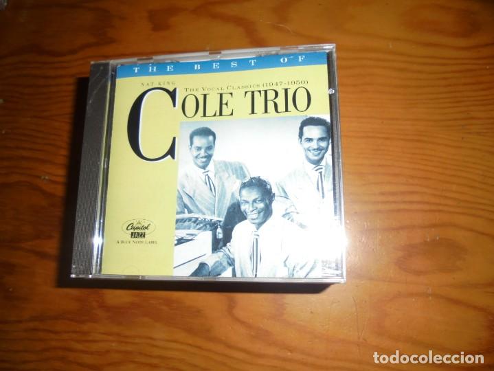 Musik-CDs: THE BEST OF NAT KING COLE TRIO. THE VOCAL CLASSIC 1947-50. CAPITOL, 1996. CD. IMPECABLE (#)