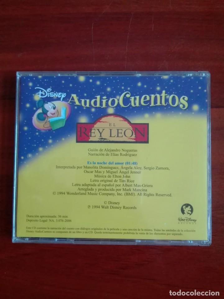 CDs de m&uacute;sica: EL REY LE&Oacute;N DISNEY AUDIO CD NUEVO - Foto 2