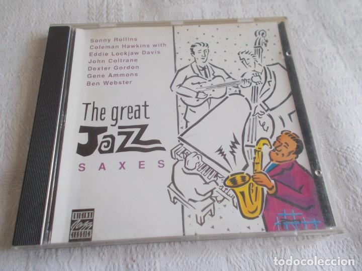 CDs de Música: THE GREAT JAZZ Saxes - Foto 1 - 137569098