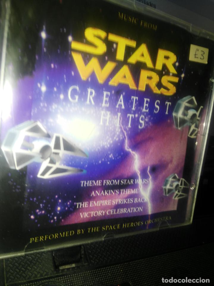 CDs de m&uacute;sica: Star wars greatest hits - Foto 1