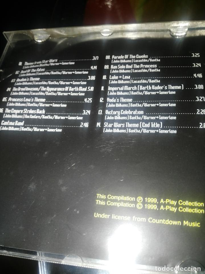 CDs de m&uacute;sica: Star wars greatest hits - Foto 3