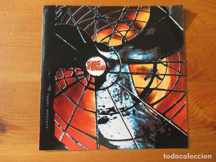 CD di Musica: OJOS DE BRUJO VENTILADOR R-80 CD SINGLE PROMOCIONAL CON HOJA PROMOCIONAL Y PEGATINA 2005