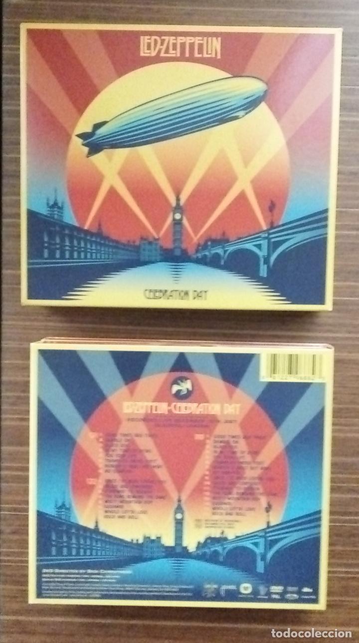 CDs de m&uacute;sica: CD DOBLE + 2 DVD LED ZEPPELIN - CELEBRATION DAY 2012. - Foto 5