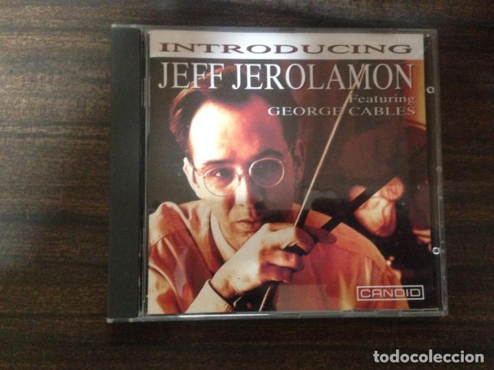 CDs de m&uacute;sica: CD INTRODUCING JEFF JEROLAMON FEATURING GEORGE CABLES - Foto 1