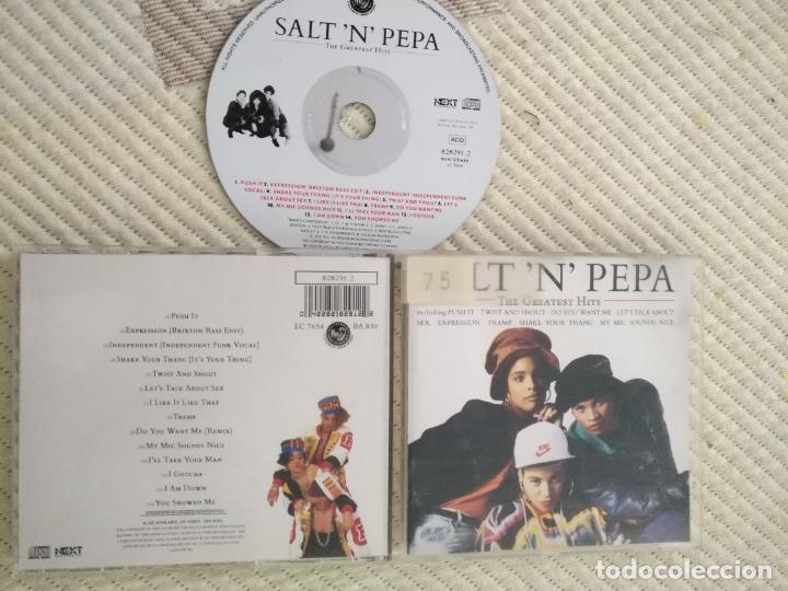 CDs de m&uacute;sica: CD SALT N PEPA 14 TEMAS . - Foto 1