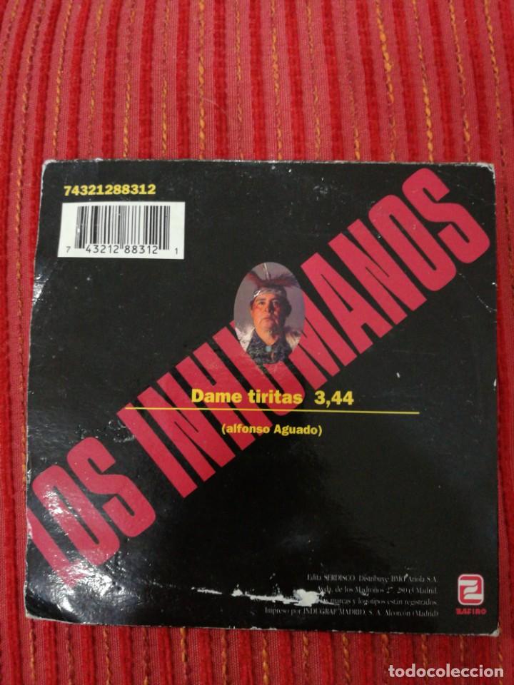 CDs de m&uacute;sica: CD Single Promo Los Inhumanos 1995 - Foto 2