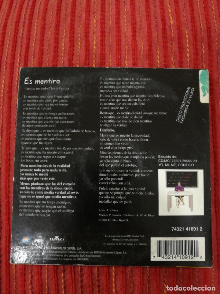CDs de m&uacute;sica: CD Single Promo Joaqu&iacute;n Sabina 1996 - Foto 2