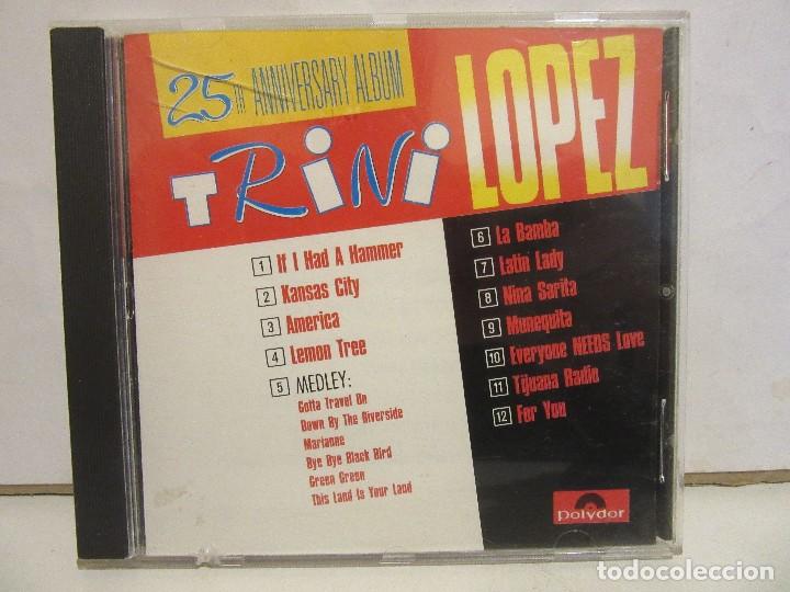 CDs de m&uacute;sica: Trini Lopez - 25th Anniversary - CD - 1992 - Foto 1