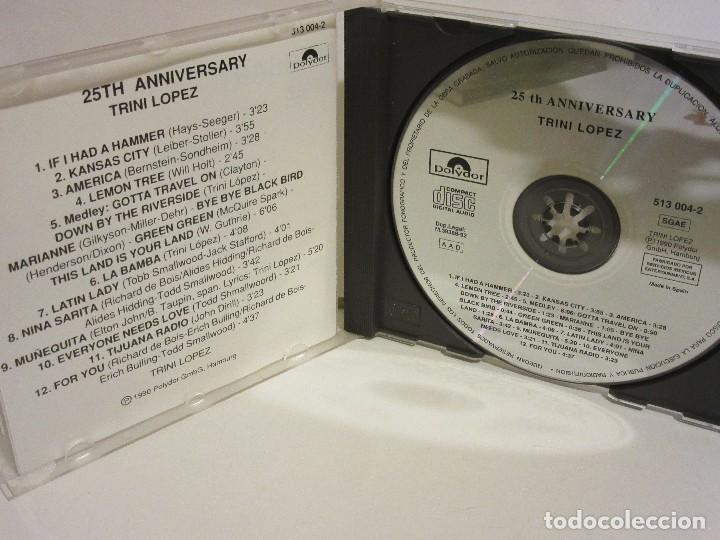 CDs de m&uacute;sica: Trini Lopez - 25th Anniversary - CD - 1992 - Foto 3