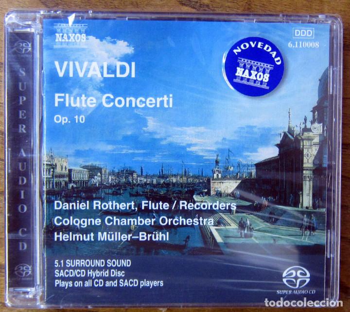 CDs de M&uacute;sica: SACD - VIVALDI - CONCIERTO PARA FLAUTA, OPUS 10 - DANIEL ROTHERT - 2005 - PRECINTADO
