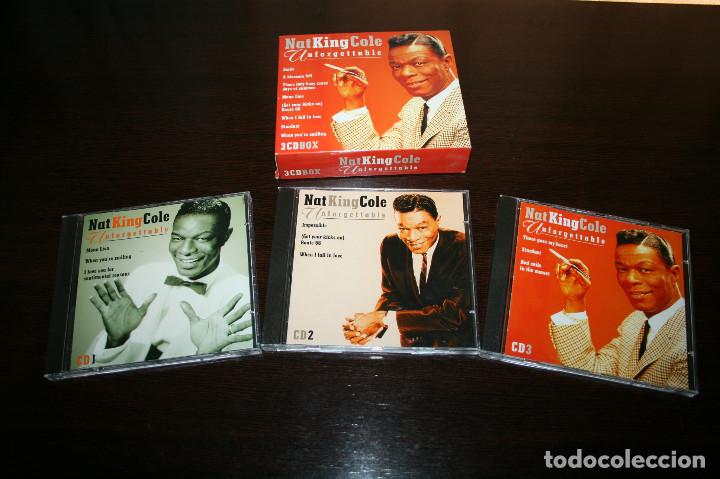 CDs de m&uacute;sica: CD TRIPLE - NAT KING COLE - UNFORGETTABLE - Foto 3