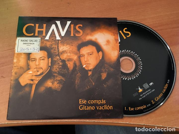 CDs de m&uacute;sica: CHAVIS (ESE COMPAS GITANO VACILON) CD PROMO 2 TRACK (CDI22) - Foto 1