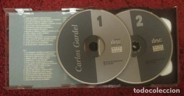 CDs de m&uacute;sica: CARLOS GARDEL (30 EXITOS - VERSIONES ORIGINALES) 2 CDs - Foto 2