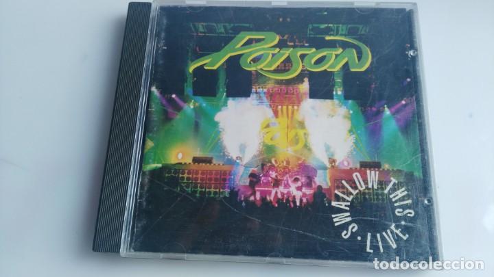 CDs de m&uacute;sica: antiguo disco cd POISON SWALLOW - Foto 1