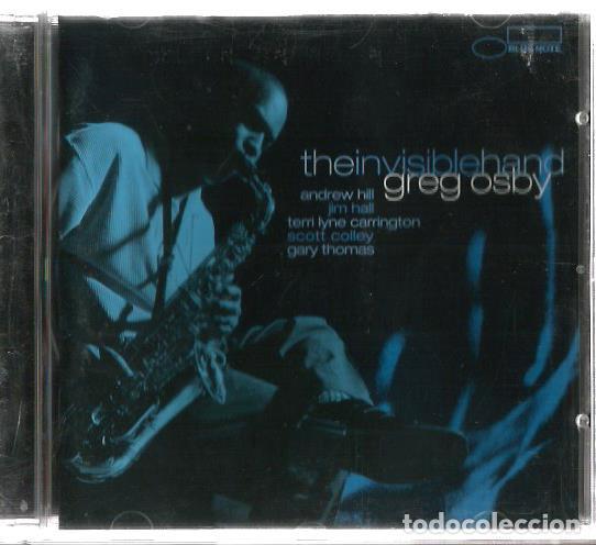 CDs de m&uacute;sica: CD GREG OSBY : THE INVISIBLE HAND - Foto 1