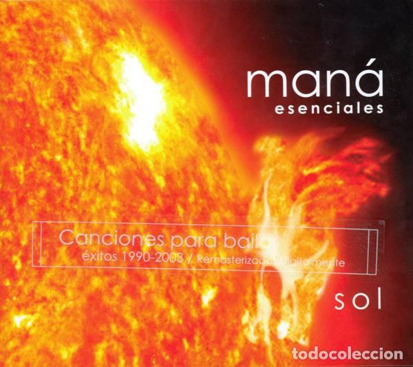 CDs de m&uacute;sica: Man&aacute; - Esenciales - Sol / &Eacute;xitos 1990-2003 - CD Digipack - Foto 1