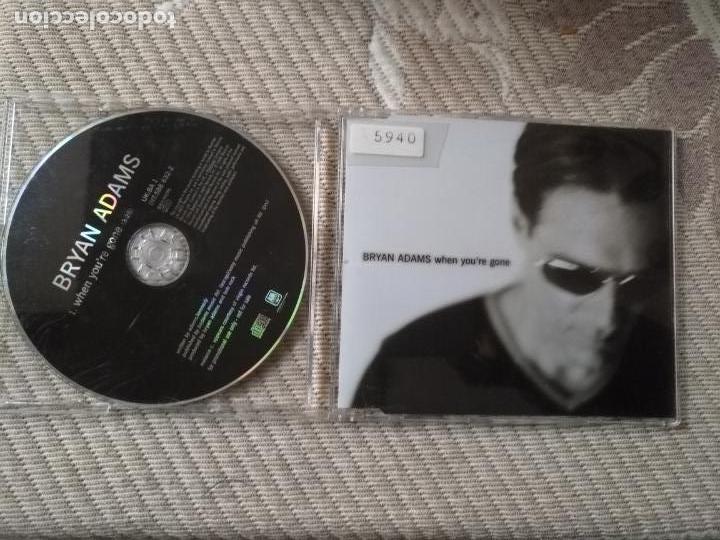 CDs de m&uacute;sica: BRYAN ADAMS / WHEN YOU&acute;RE GONE (CD SINGLE 1998) - Foto 1
