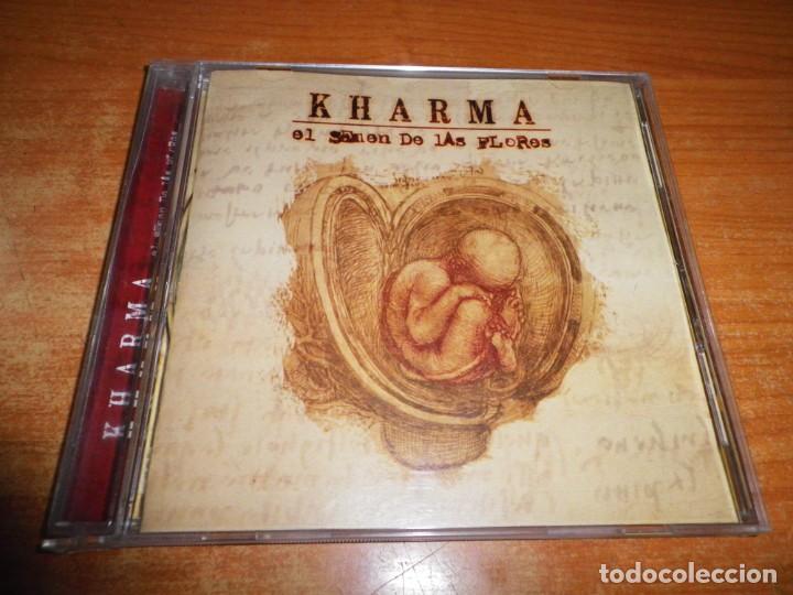 CDs de m&uacute;sica: KHARMA El semen de las flores CD ALBUM CD-R DEL A&Ntilde;O 2006 CONTIENE 15 TEMAS MUSICA INDIE HEAVY RARO