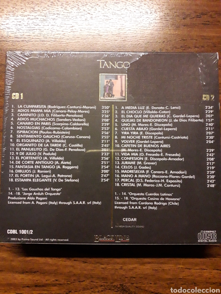 CDs de m&uacute;sica: Tangos. 2 Cds - Foto 2