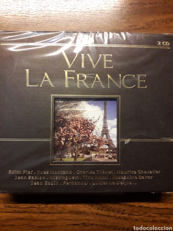 CDs de m&uacute;sica: Vive la France. 2 Cds - Foto 1