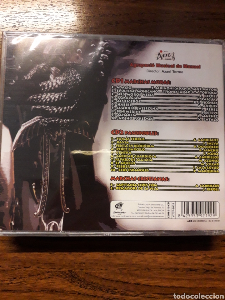 CDs de m&uacute;sica: Moros y Cristianos 2.002. 2 Cds - Foto 2