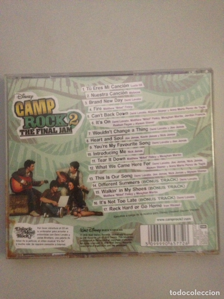 CDs de m&uacute;sica: CAMP ROCK 2 THE FINAL JAM - Foto 2