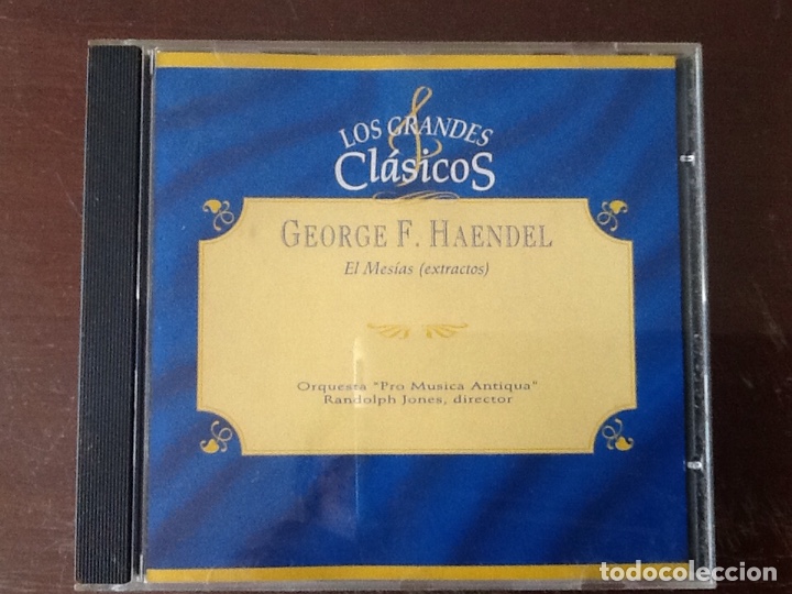 CDs de m&uacute;sica: FRAGMENTOS DE EL MES&Iacute;AS HAENDEL - Foto 1