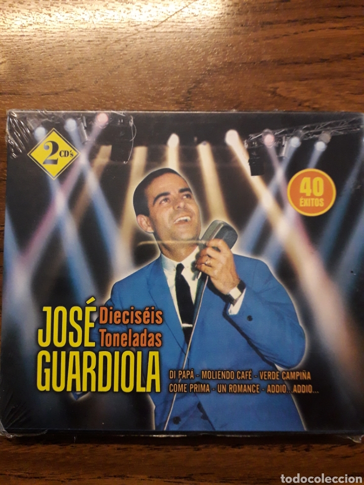 CDs de m&uacute;sica: Jos&eacute; Guardiola. Diecis&eacute;is Toneladas 2 Cds - Foto 1