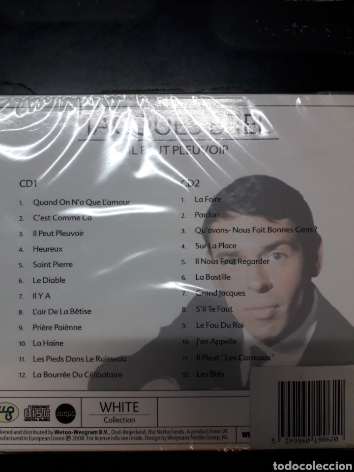 CDs de m&uacute;sica: Jacques Brel. Il Peut Pleuvoir 2Cds - Foto 2
