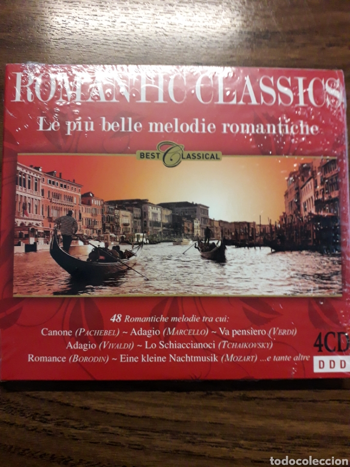 CDs de m&uacute;sica: Romantic Classics 4Cds - Foto 1