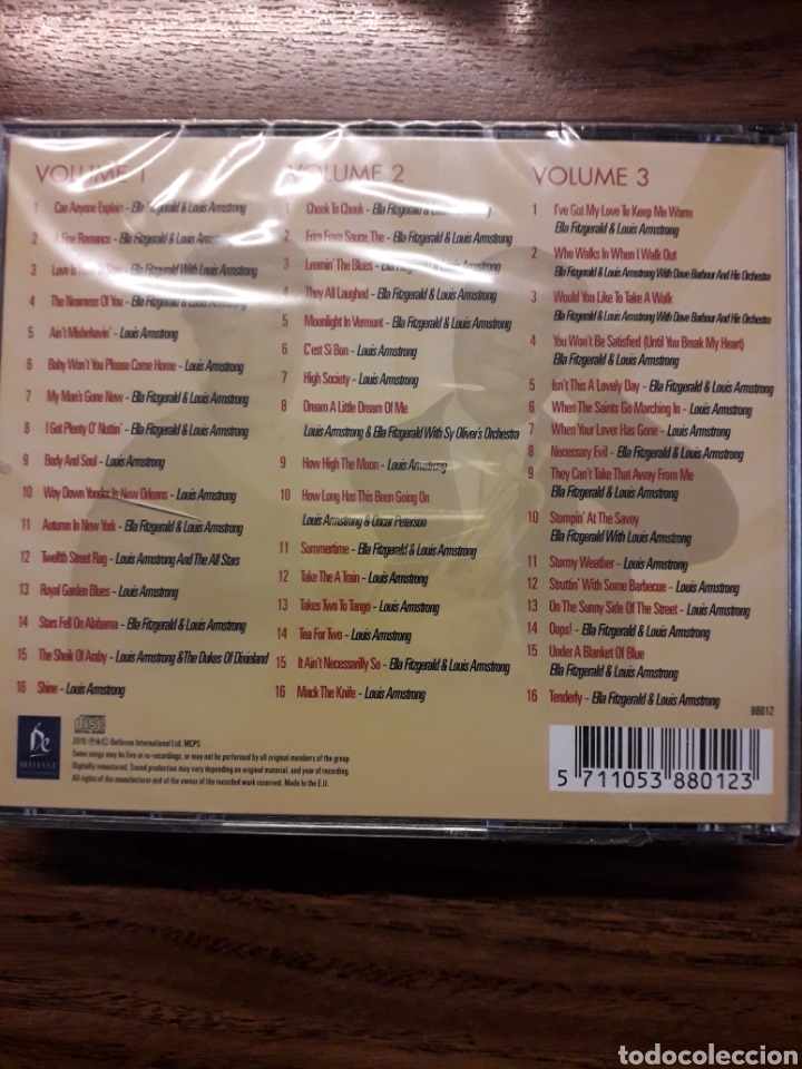 CDs de m&uacute;sica: Ella & Louis 3Cds - Foto 2