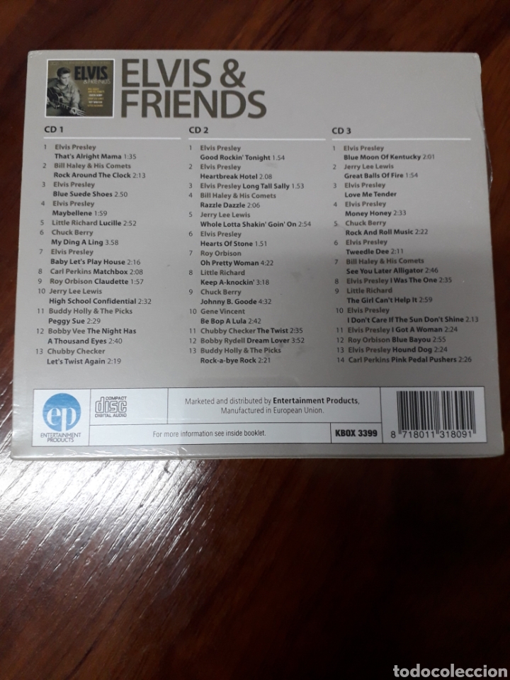 CDs de m&uacute;sica: Elvis & friends. 3Cds - Foto 2