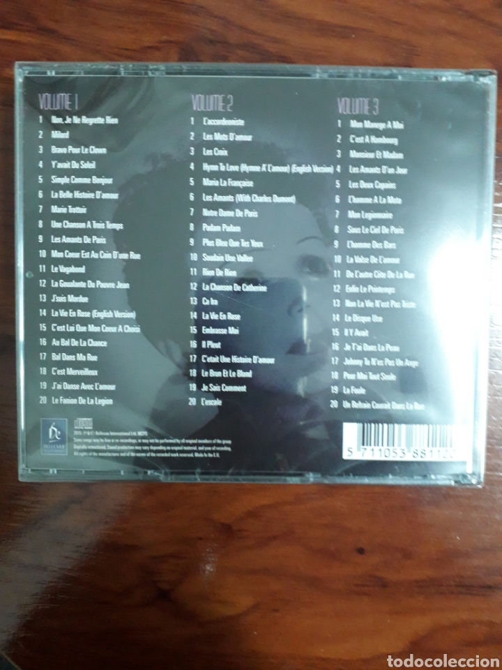 CDs de m&uacute;sica: Edith Piaf, La Vie En Rose. 3 Cds - Foto 2