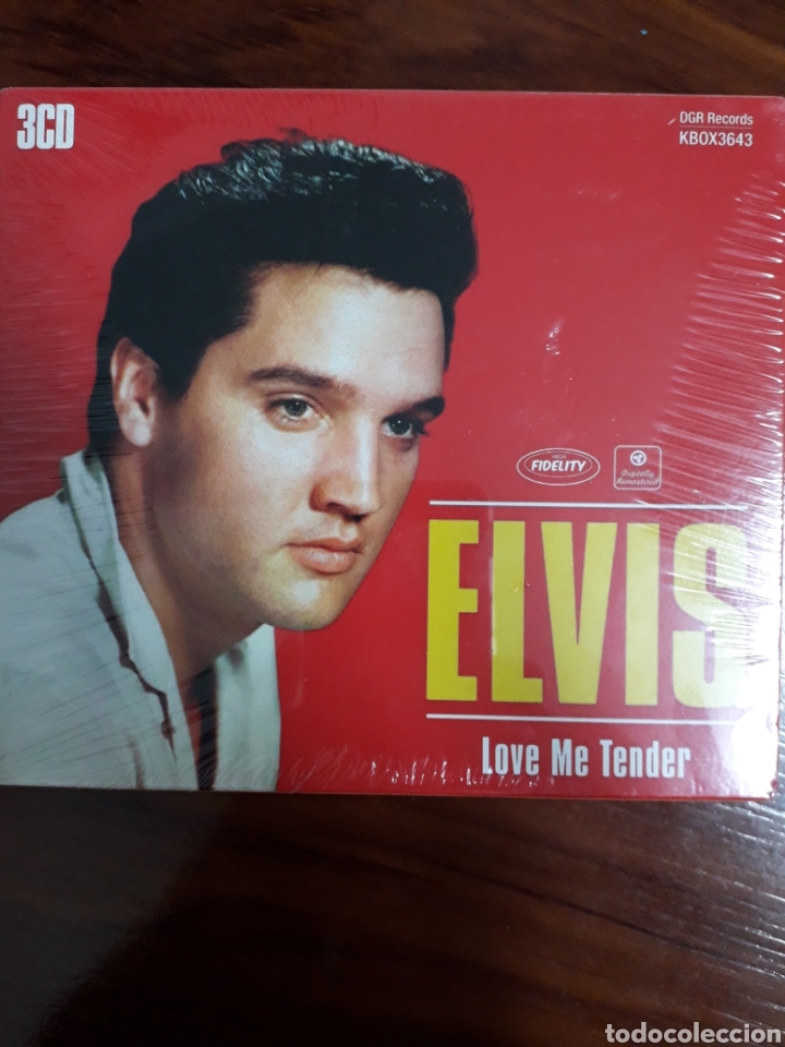 CDs de m&uacute;sica: Elvis. Love Me Tender. 3 Cds - Foto 1