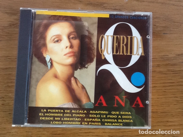 CDs de m&uacute;sica: QUERIDA ANA. ANA BEL&Eacute;N - Foto 1