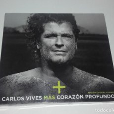 CDs de Música: CARLOS VIVES MAS CORAZON PROFUNDO EDICION ESPECIAL CD + DVD NUEVO SIN USO. Lote 138667594