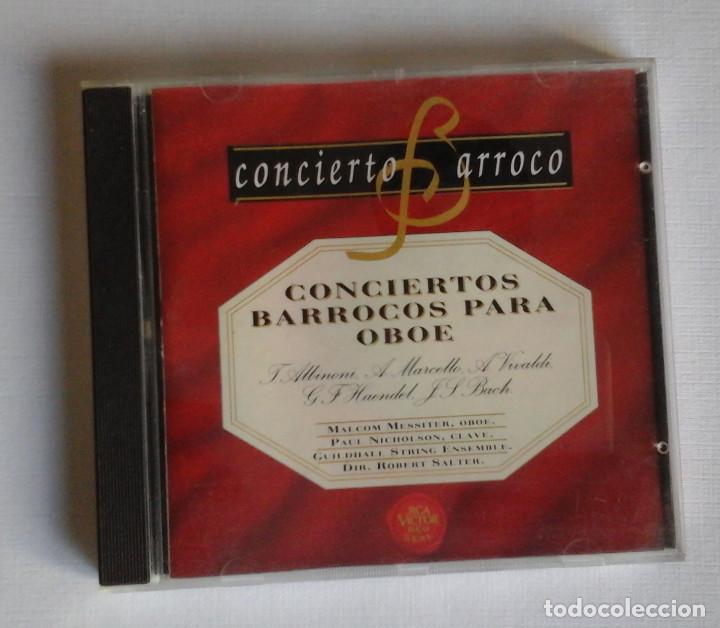 CDs de m&uacute;sica: Conciertos Barroco para Oboe. Varios autores. Muy bueno. Ocasion