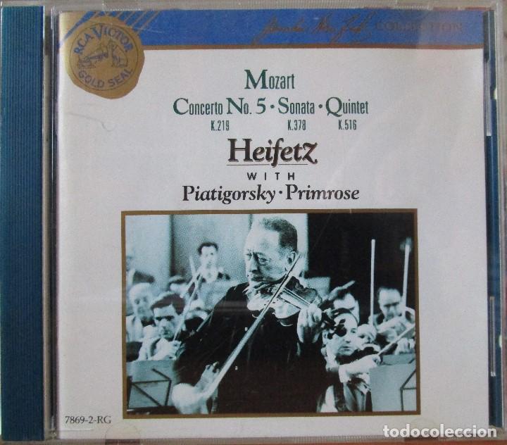 Jascha Heifetz Israel Baker Violins Mozart Buy Cds Of Classical Music Opera Zarzuela And Marches At Todocoleccion 138726634 I put sweat and passion into it. jascha heifetz israel baker violins mozart concerto nÂº 5 turkish sonata k 378 quintet k516 cd