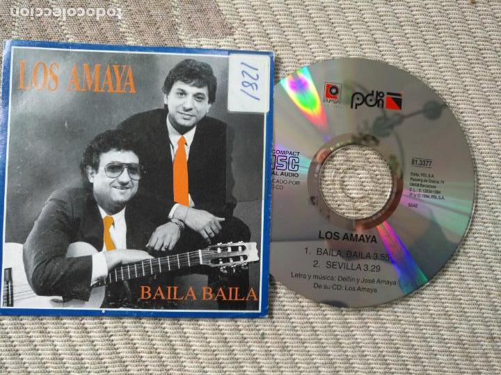 CDs de m&uacute;sica: CD SINGLE LOS AMAYA - Foto 1
