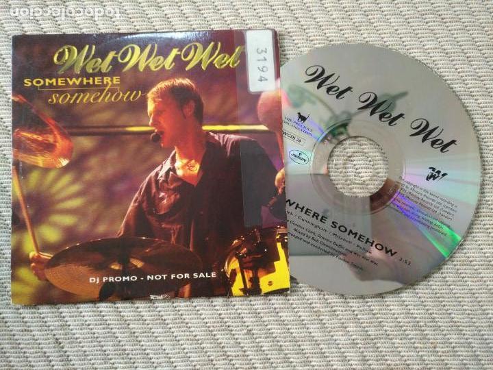 CDs de m&uacute;sica: WET WET WET CD SINGLE SOMEWHERE SOMEHOW - Foto 1