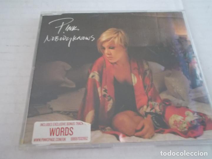 CDs de m&uacute;sica: PINK NOBODY KNOWS - Foto 1