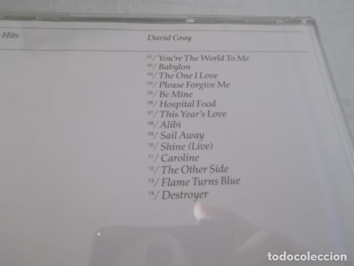 CDs de m&uacute;sica: DAVID GRAY. GREATEST HITS - Foto 2