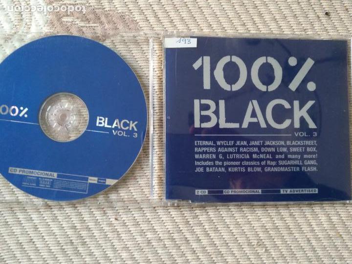 CDs de m&uacute;sica: CD SINGLE 100 % BLAC VOL VOLUMEN 3 - Foto 1