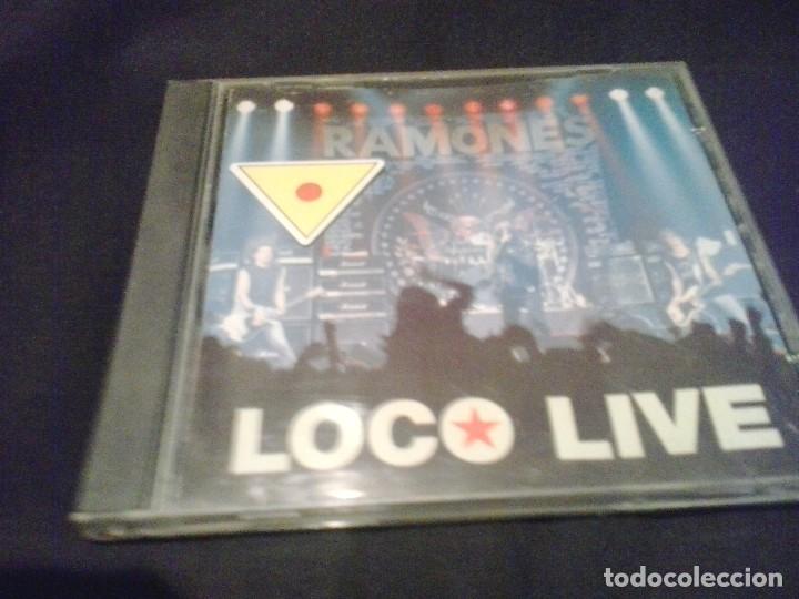 CDs de m&uacute;sica: ramones loco live CD - Foto 1